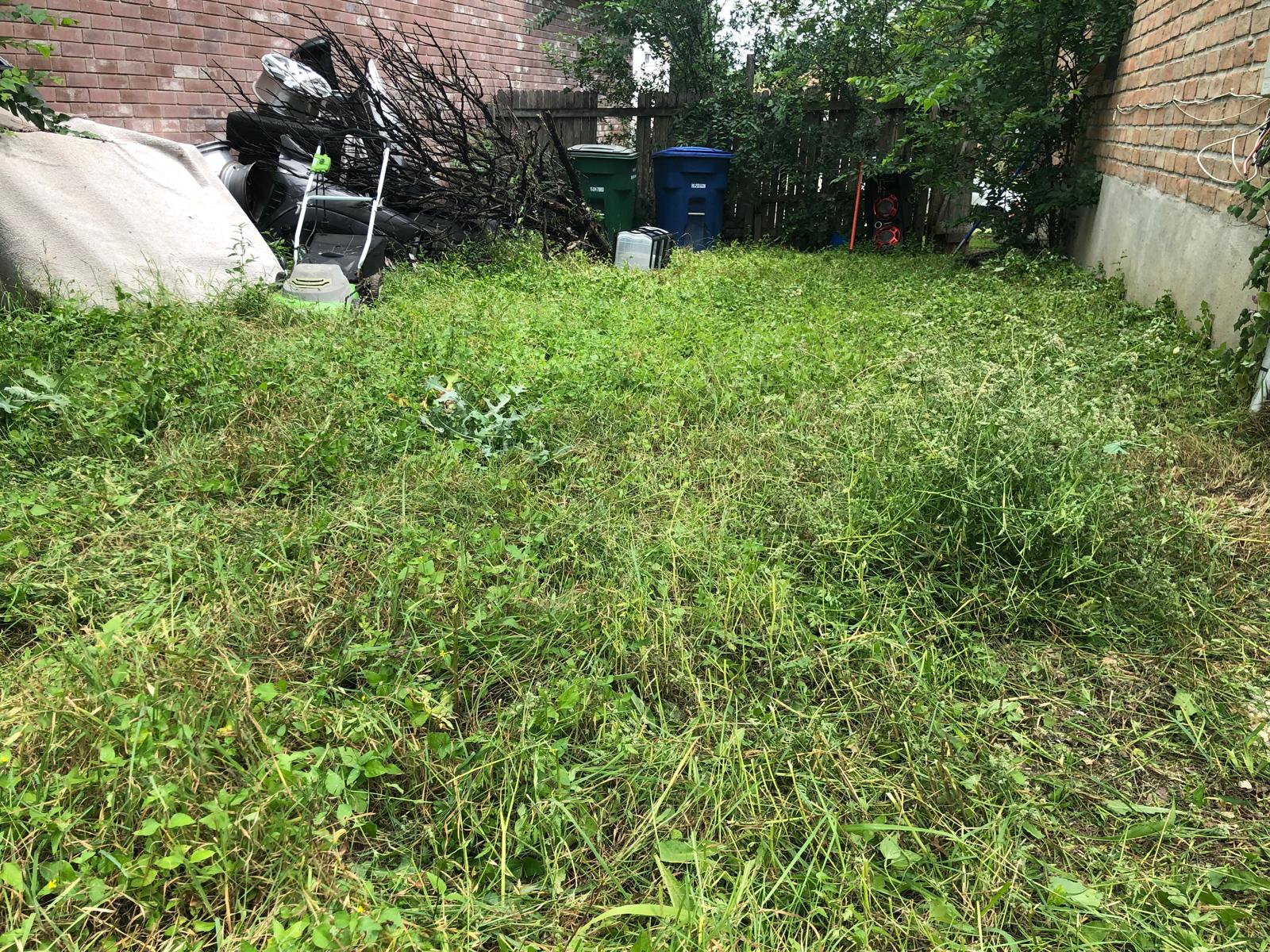 Side Strip Cleanup before